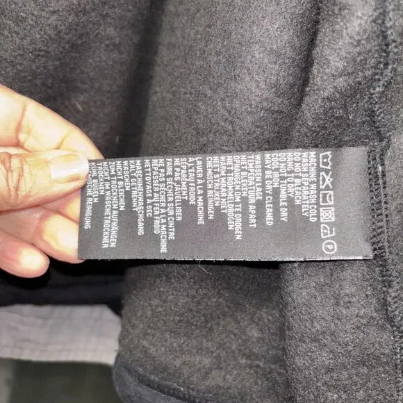 Harley Davidson Jacket Men Coat 2XL Gray Removable Vest Hoodie Embroidered Zip